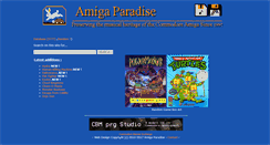 Desktop Screenshot of amiga-paradise.com